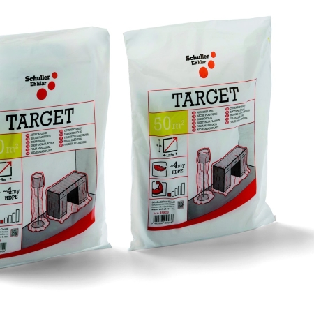 Schuller Target S 4 4x5m takarófólia, HDPE, átlátszó